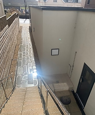 Outdoor Surf Showers at Byron Woolacombe