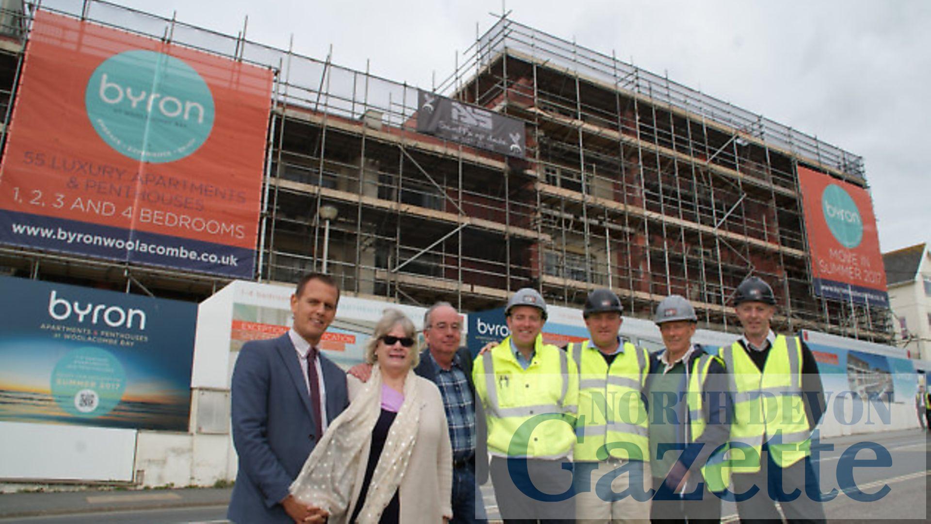 Building the new Byron Woolacombe holiday apartments