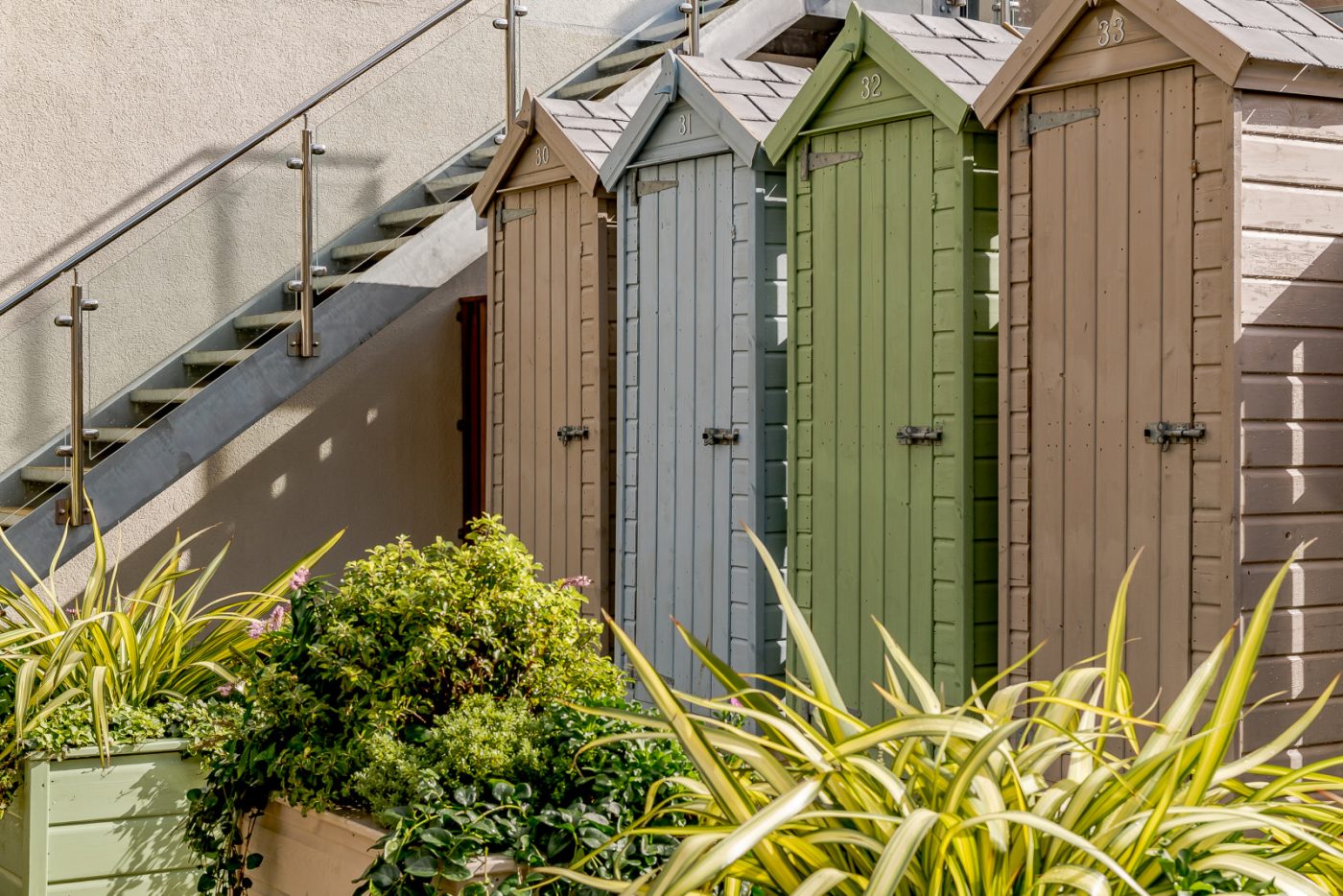 Surf Shed Storage at Byron Woolacombe
