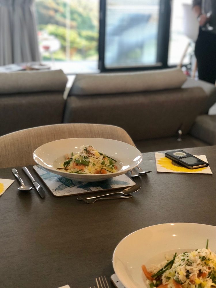 Dinner served by our private chef