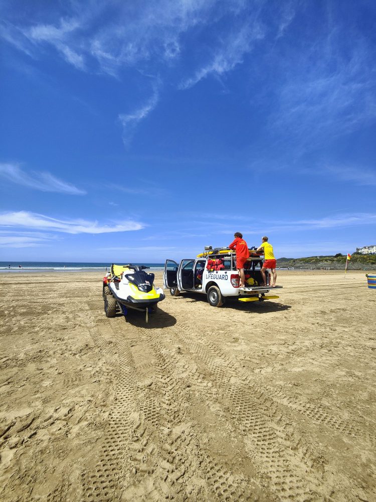 Lifeguards on the UK coast