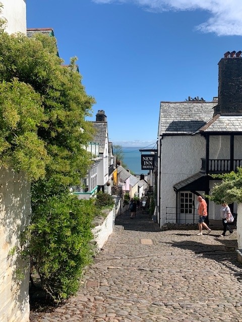 Clovelly town
