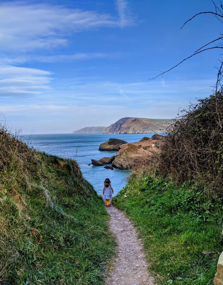 Coastal path to Hangman