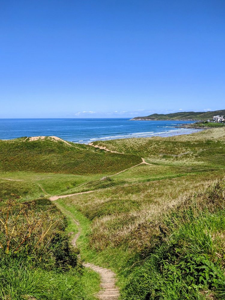 Maine Drive offers spectacular views of the sea for North Devon photographers