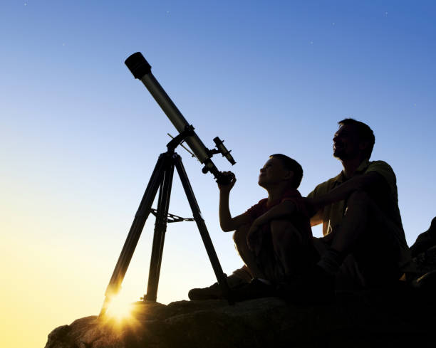 Using telescope for Devon stargazing